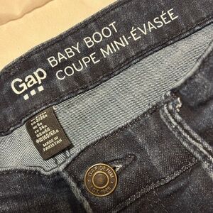 GAP Baby Boot Women's Jeans - Deep Indigo
